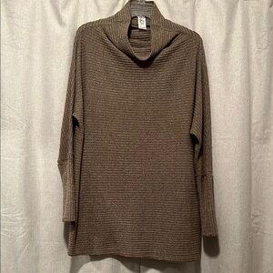 We the Free People Kitty Waffle Thermal Knit Tunic Sweater Top Size XS